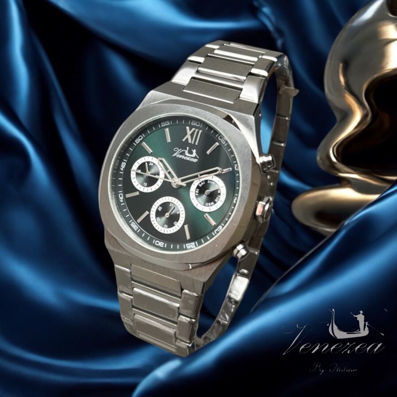 Venezea Green Dial Gents Watch