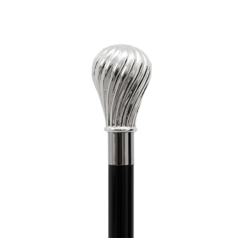 PASOTTI Classic Knob Silver Cane