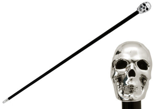 PASOTTI Silver Skull Cane