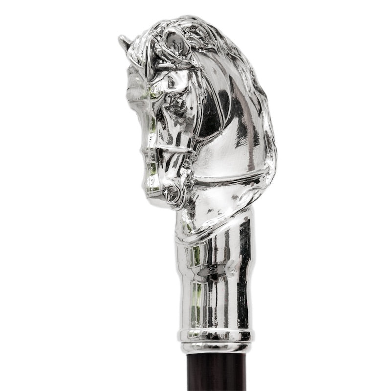 PASOTTI Silver Horse Cane