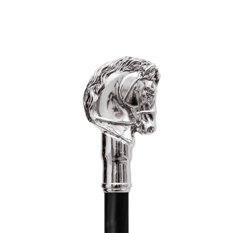 PASOTTI Silver Horse Cane