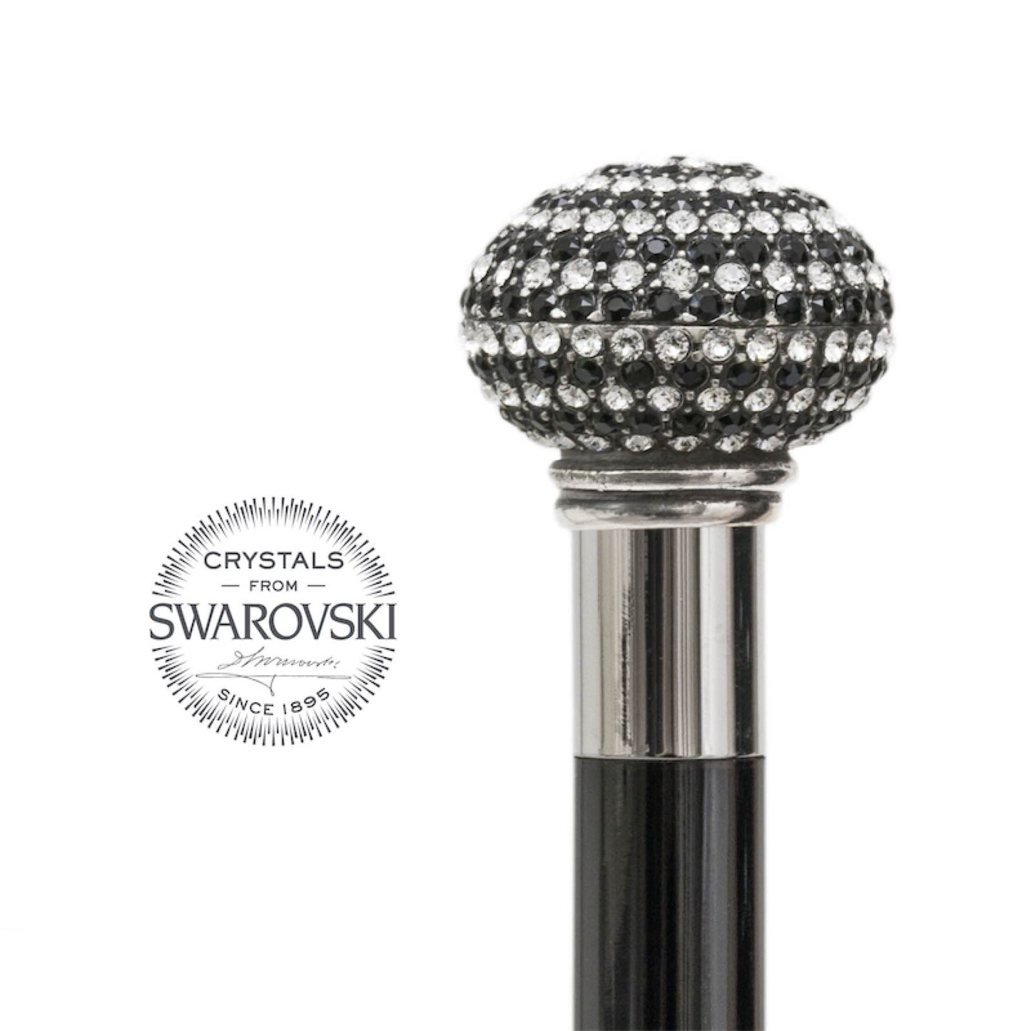 PASOTTI Walking Cane with Swarovski® Crystals