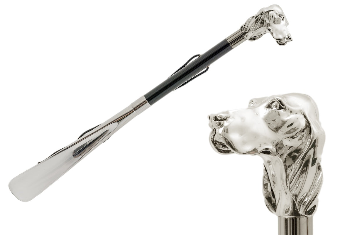 PASOTTI Silver Dog Shoehorn