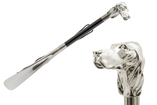 PASOTTI Silver Dog Shoehorn