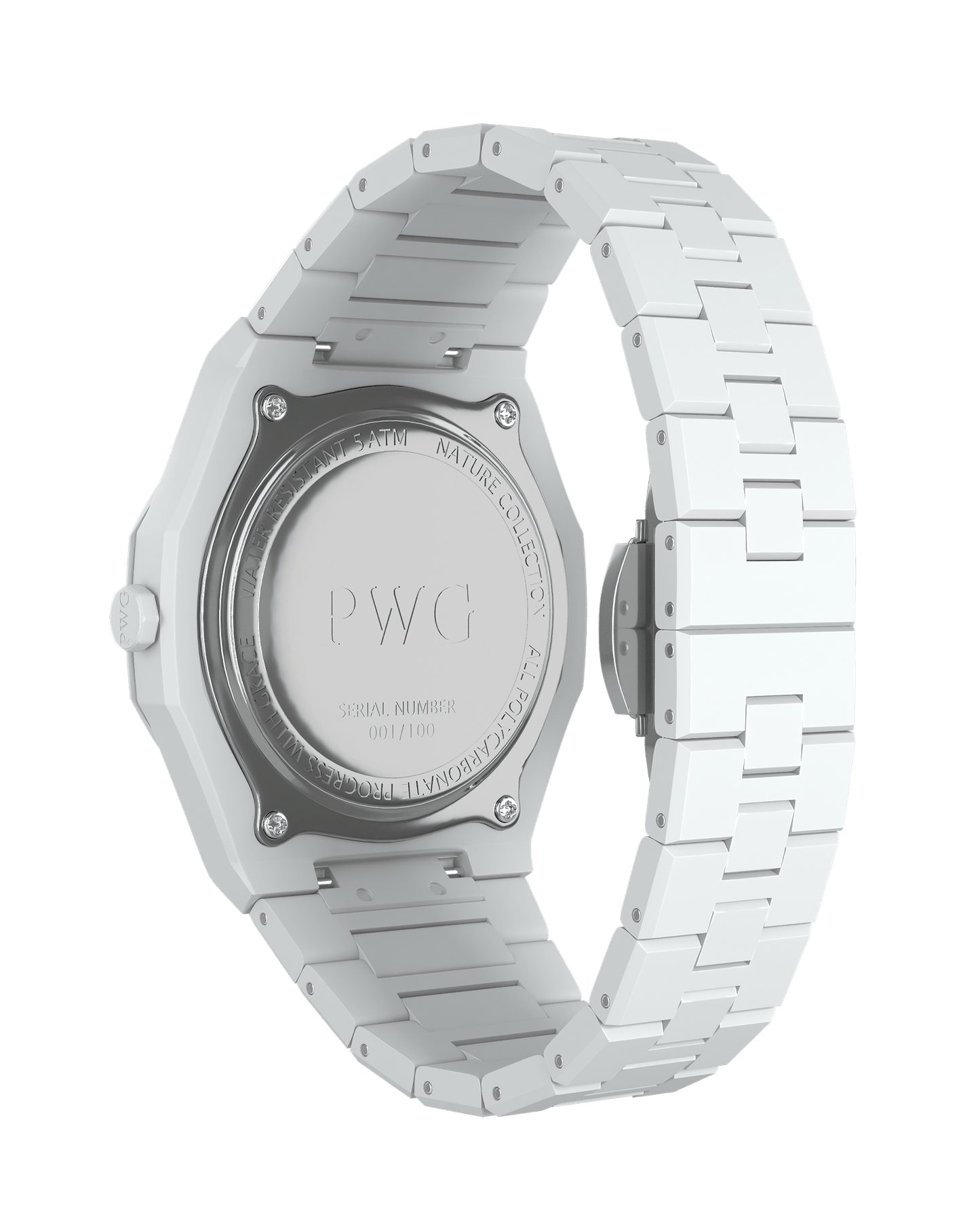 PWG Snow Polycarbonate Unisex 38MM