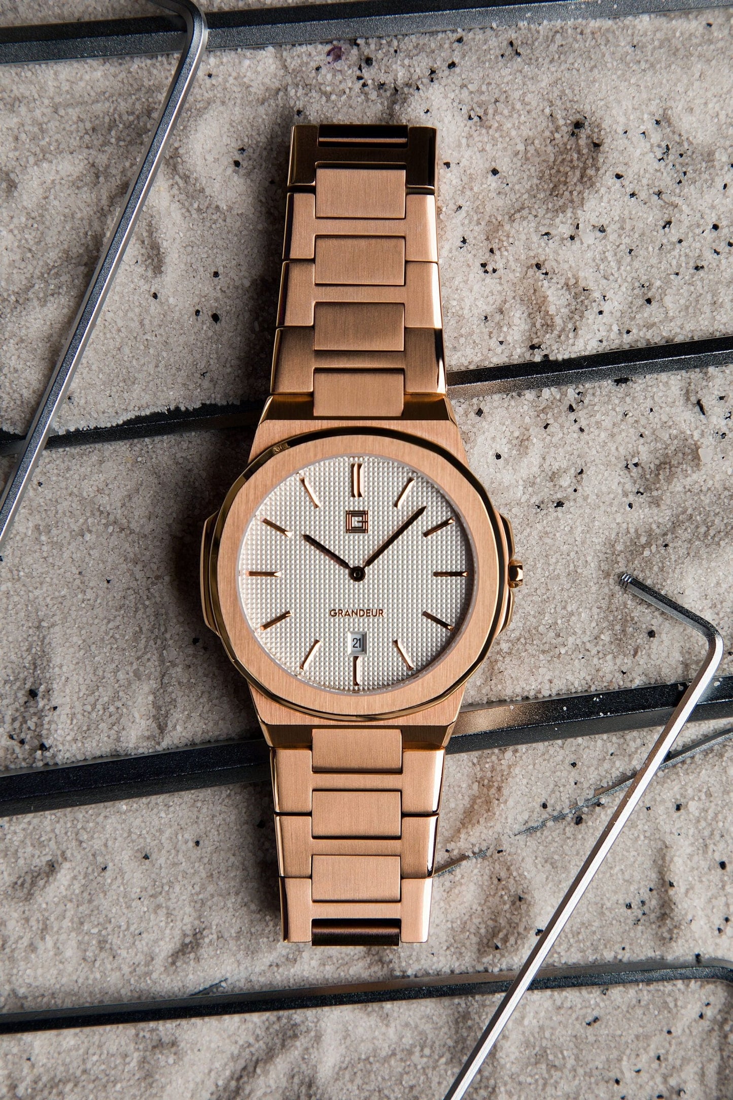 grandeur-arancio-rose-ultra-thin-40-mm