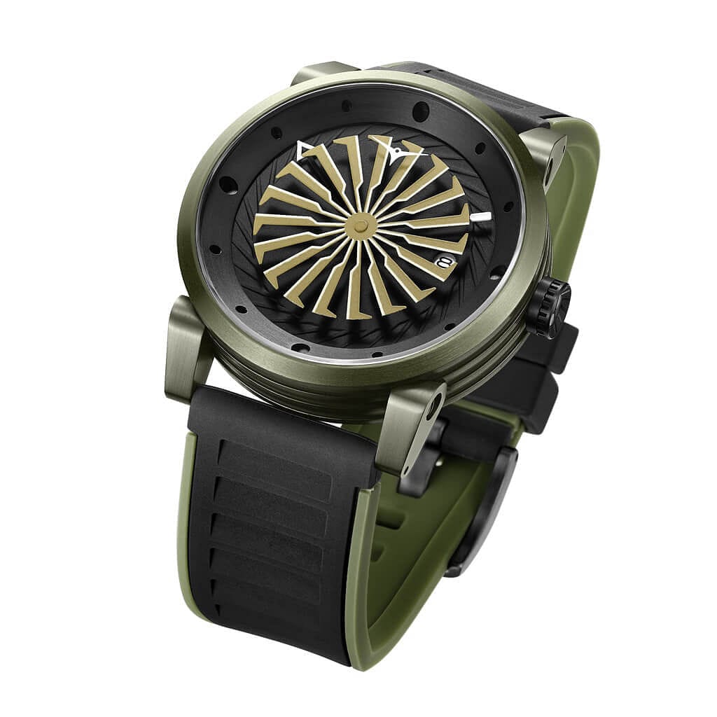 Zinvo Blade Titan Green 44 MM Automatic Men