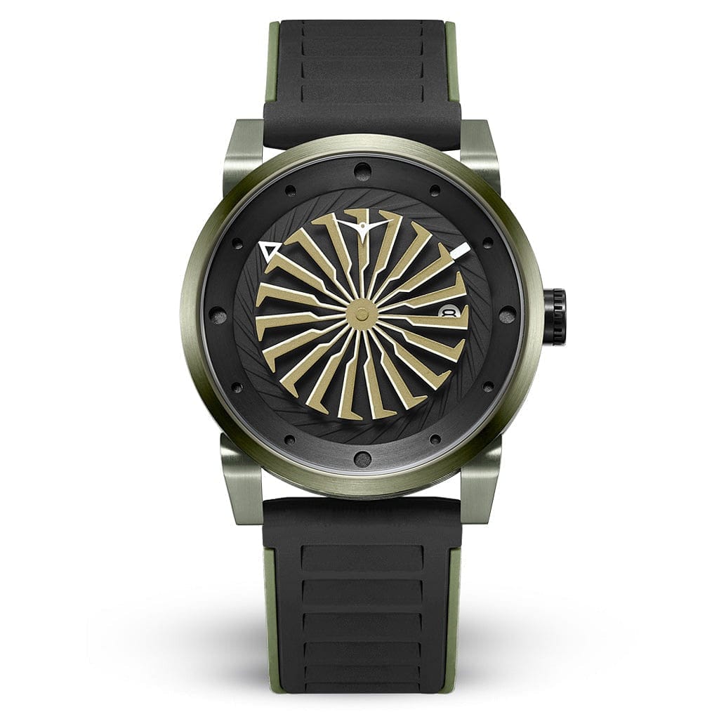 Zinvo Blade Titan Green 44 MM Automatic Men