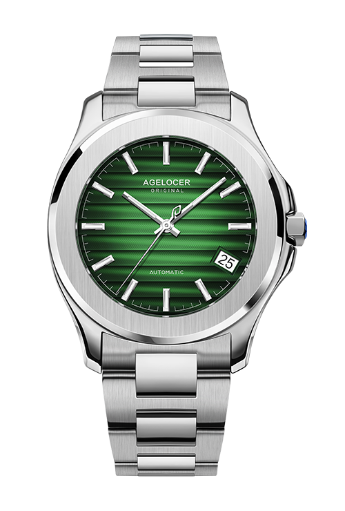 Agelocer Mechanical Watch Baikal Green