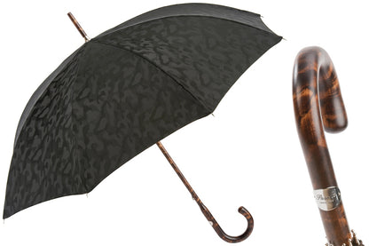 PASOTTI BLACK CAMOUFLAGE BESPOKE UMBRELLA