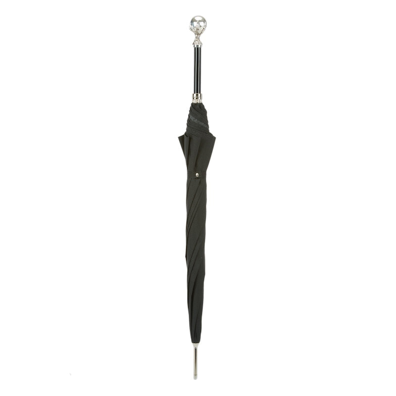 PASOTTI BLACK UMBRELLA WITH CLAW HANDLE