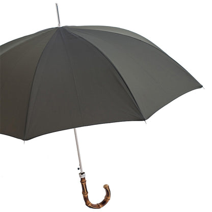 PASOTTI BICOLOR GENT UMBRELLA, WHANGEE HANDLE