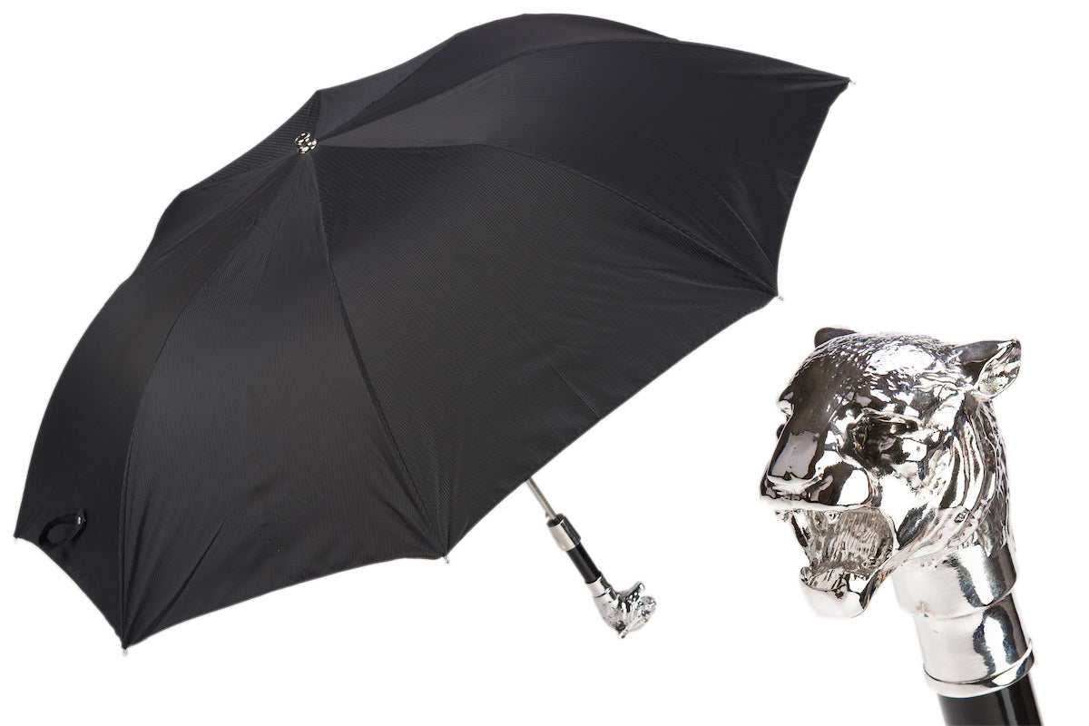 PASOTTI SILVER TIGER FOLDING UMBRELLA