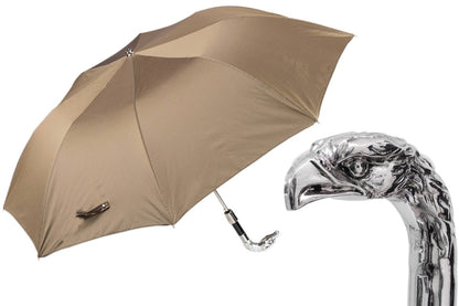 PASOTTI Silver Eagle Folding Umbrella