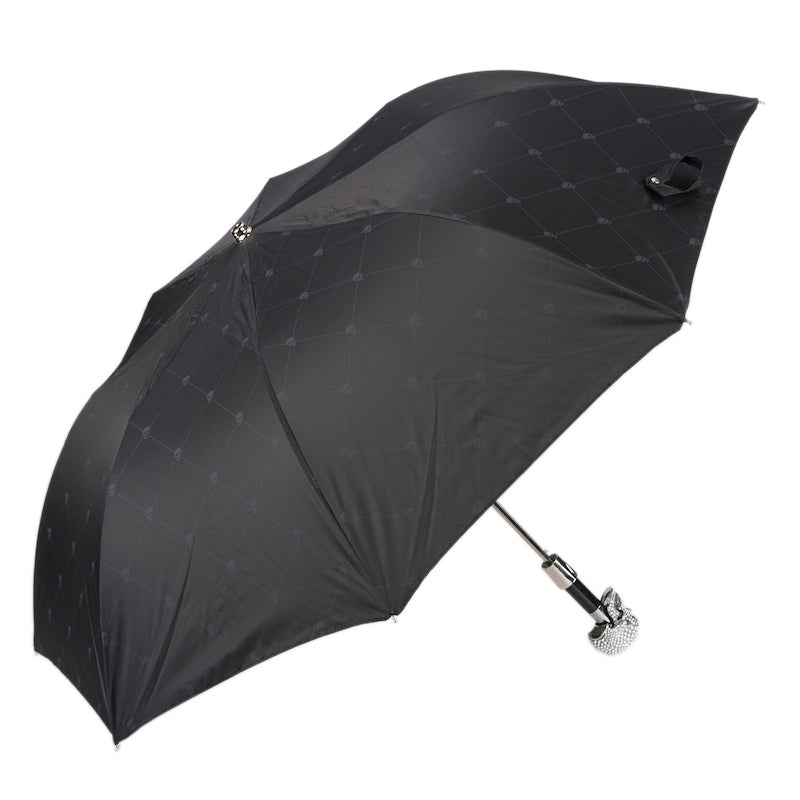 PASOTTI SWAROVSKI® SKULL FOLDING UMBRELLA