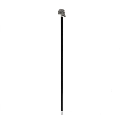 PASOTTI Black Swarovski® Skull Cane