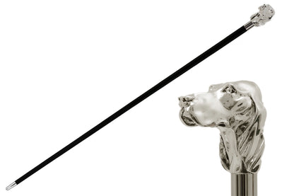 PASOTTI Silver Dog Cane