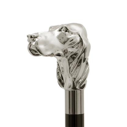 PASOTTI Silver Dog Cane