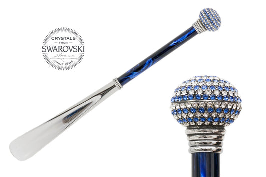 PASOTTI Bicolor Swarovski® Handle Shoehorn