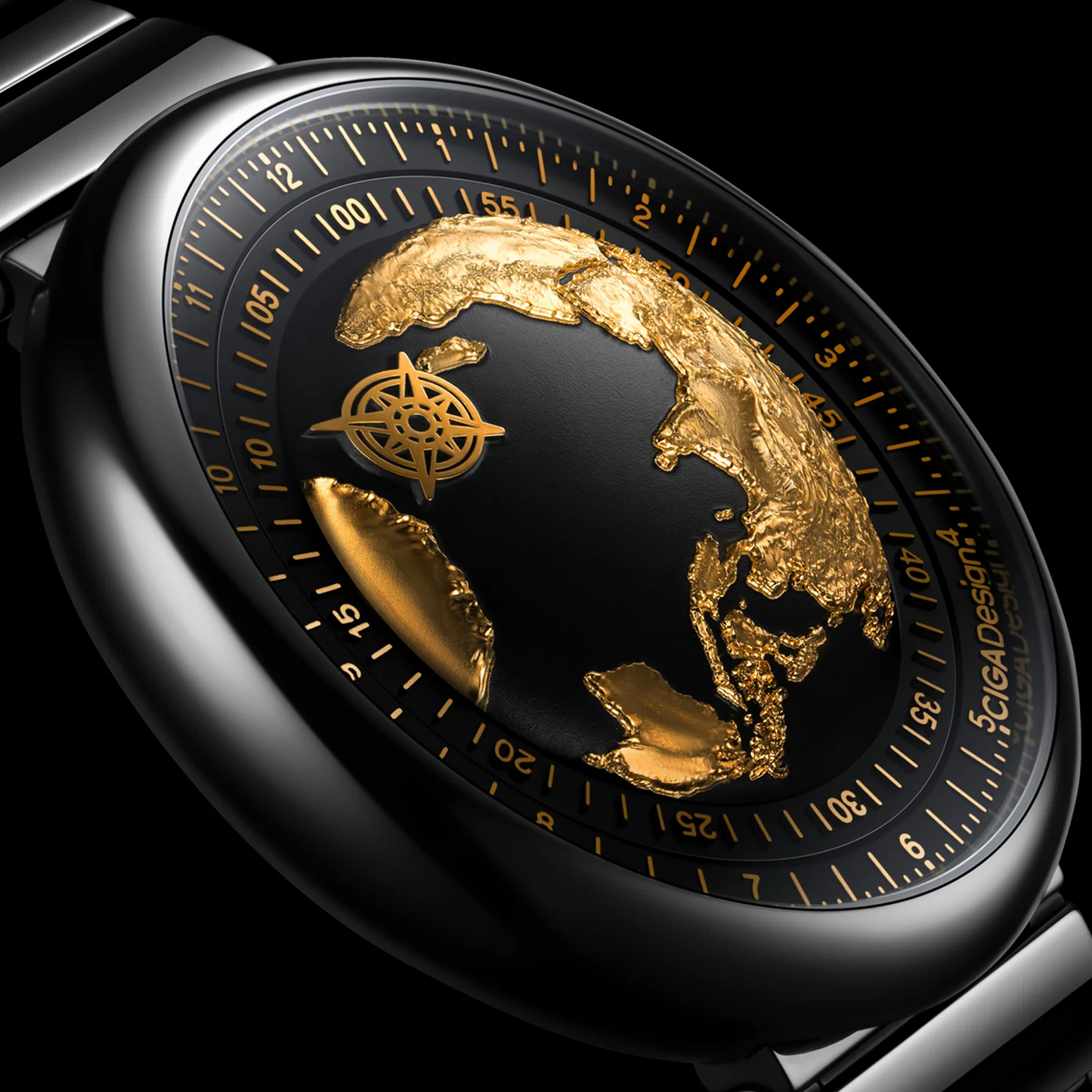 Ciga Design U Series Blue Planet Gilding الإصدار الميكانيكي