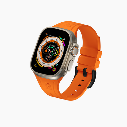 Grandeur Apple Watch Ultra Strap Orange