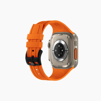 Grandeur Apple Watch Ultra Strap Orange