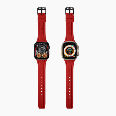 Grandeur Apple Watch Ultra Strap Red