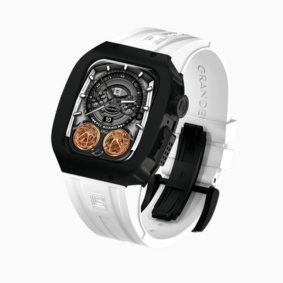 Grandeur Titanium JetBlack Apple Watch Case