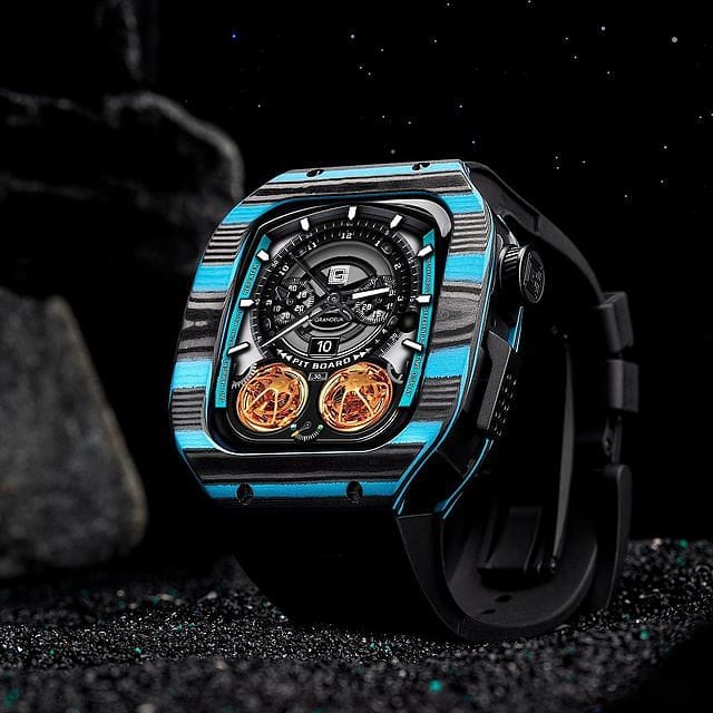 Grandeur Ocean Tail – NTPT Carbon Apple Watch Case