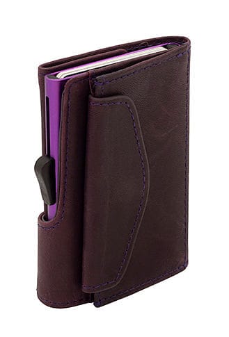 c-secure-wallet-cardinal-limited edition-rfid-مفردة مع جيب للعملات المعدنية