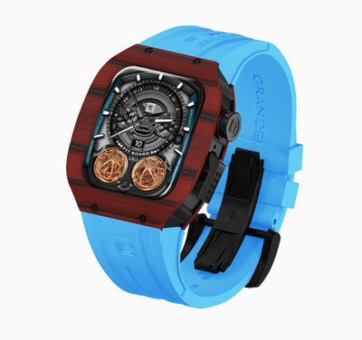 Grandeur Scarlet Red – NTPT Carbon Strap Apple Watch Case
