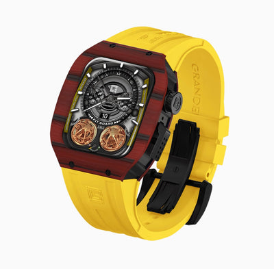 Grandeur Scarlet Red – NTPT Carbon Strap Apple Watch Case