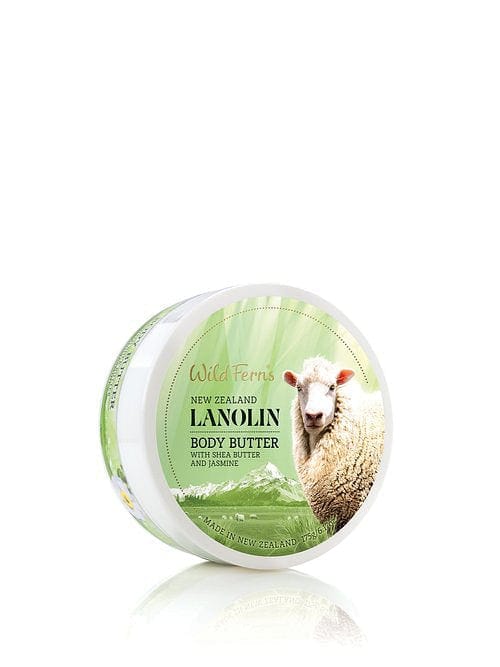 Wild Ferns Lanolin Body Butter With Shea Butter And Jasmine 175g