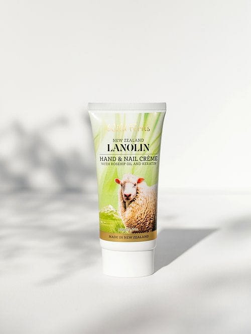 Wild Ferns Lanolin Hand & Nail Crème With Rosehip Oil And Keratin 85ml