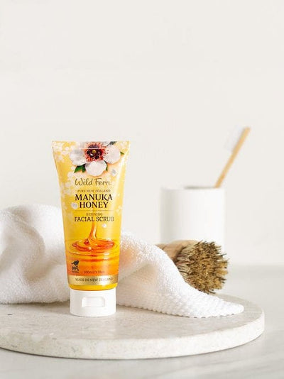Wild Ferns Manuka Honey Refining Facial Scrub 100ml