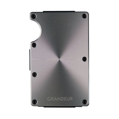 حاملة بطاقات جراندور-المنيوم-ابيض-شروق الشمس-RFID-85-x-45 ملم