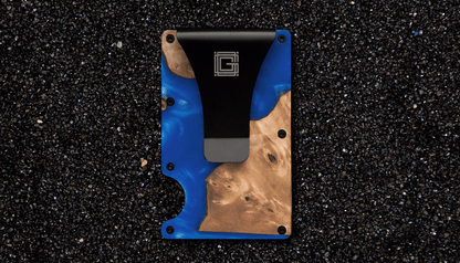 جراندور-إيبوكسي-أعماق-البحر-الأزرق-حامل بطاقات-RFID-85-×-45 ملم