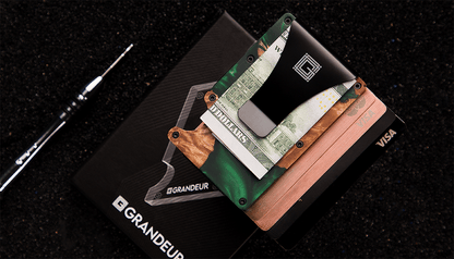 جراندور-إيبوكسي-أخضر-حامل بطاقات-RFID-85-x-45 ملم