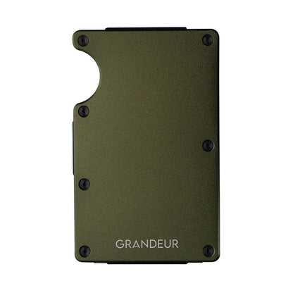 جراندور-حاملة بطاقات-RFID-أرمي-أرمي-أخضر-85×45 ملم