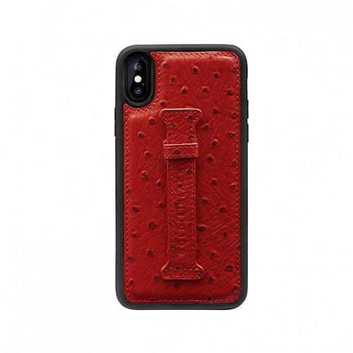 iphone-x-xs-finger-holder-case-ostrich-red