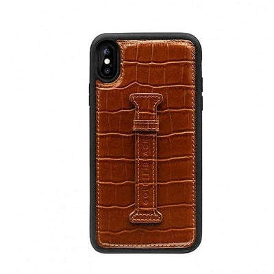 iphone-xs-max-finger-holder-case-croco-brown