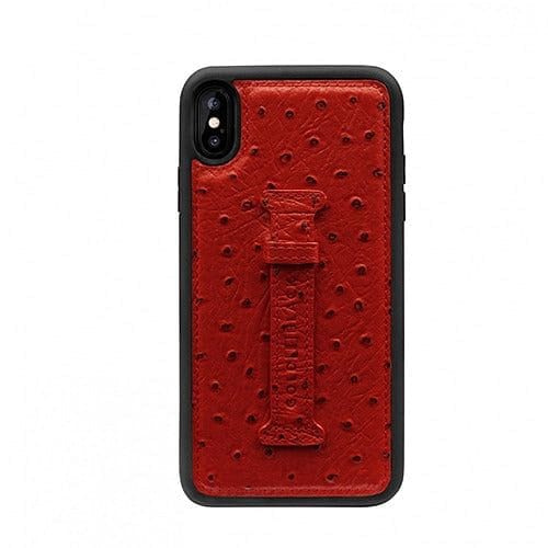 iphone-xs-max-finger-holder-case-ostrich-red