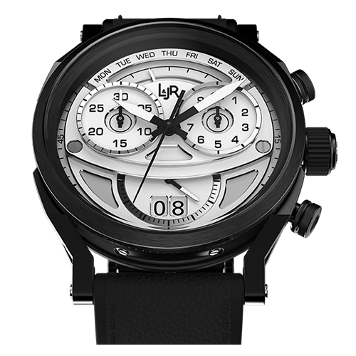 l-jr-watch-chronograph-collection-stainless-steel-black-pvd-white-dial-grey-calf